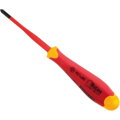 BizLine Schraubendreher i-SLIM PZ1 1000 V isoliert 4.5 x 80 mm Premium