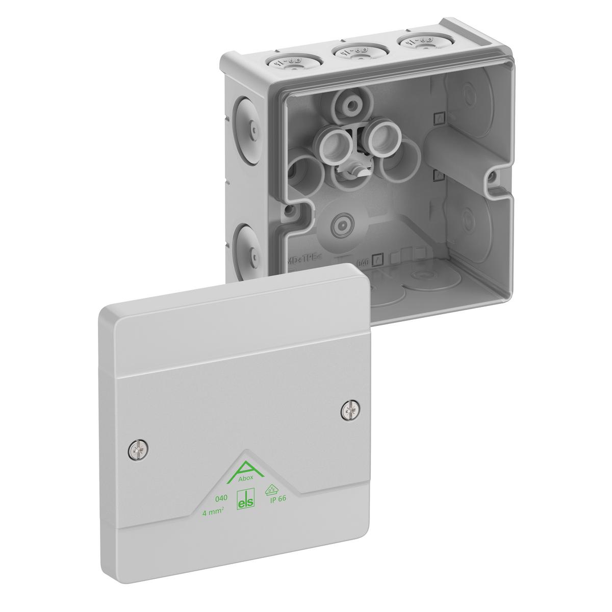 Spelsberg Abox 040-L Abzweigkasten IP66, 4 mm², IK07, Schutzklasse II