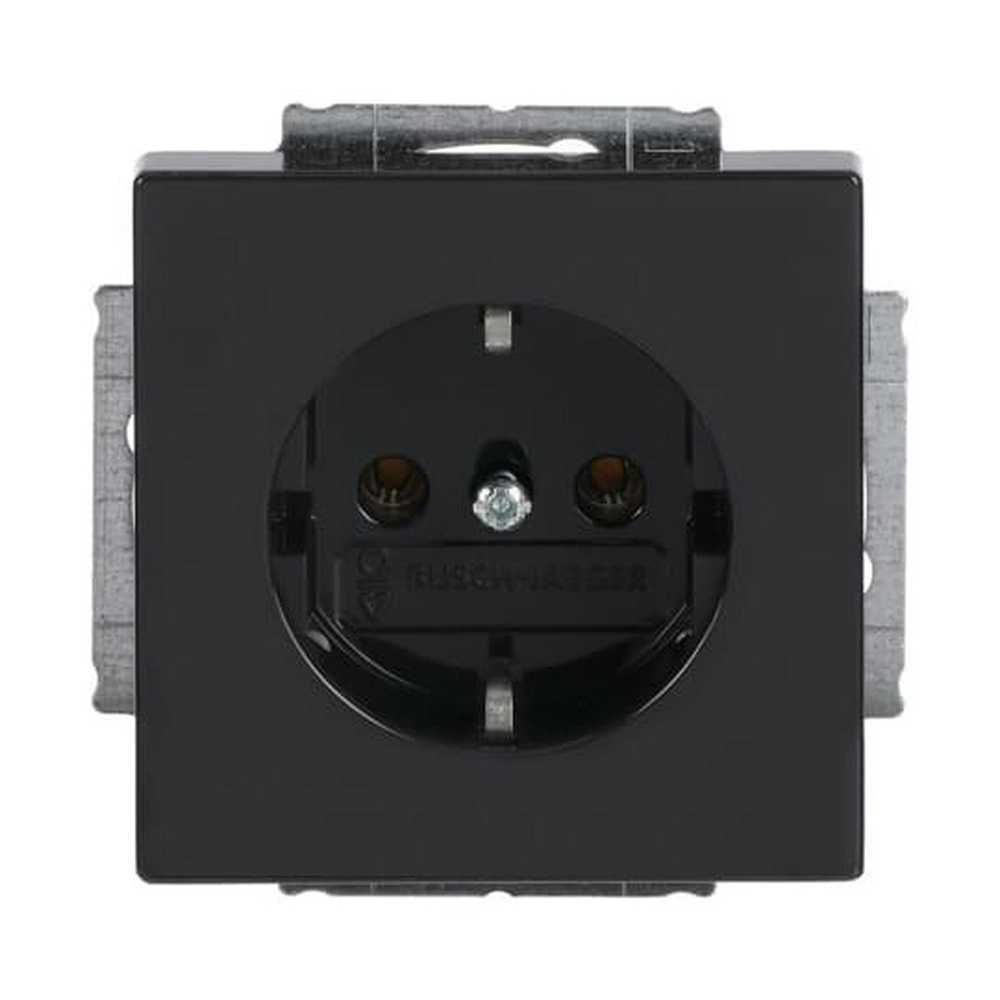 Busch-Jaeger 20 EUC-81, SCHUKO® Steckdosen-Einsatz anthrazit - Plattform 63