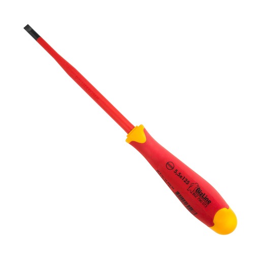 BizLine Schlitz-Schraubendreher i-SLIM 1000 V isoliert 5.5 x 125 mm Premium