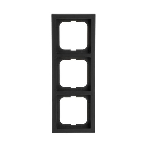Busch-Jaeger Abdeckrahmen 3-fach schwarz matt - future® linear - matt