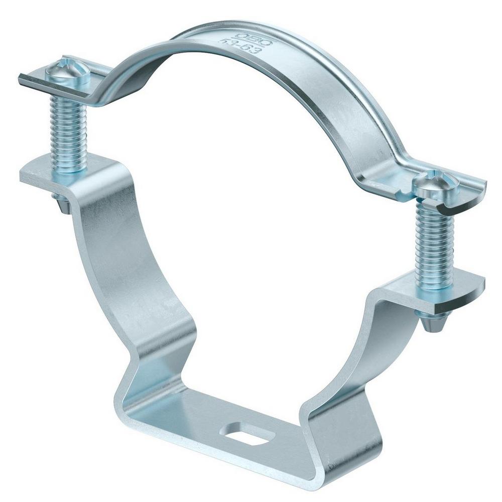 OBO Bettermann ASL 733 63 G, Abstandschelle mit Langloch 53-63mm Stahl galvanisch verzinkt