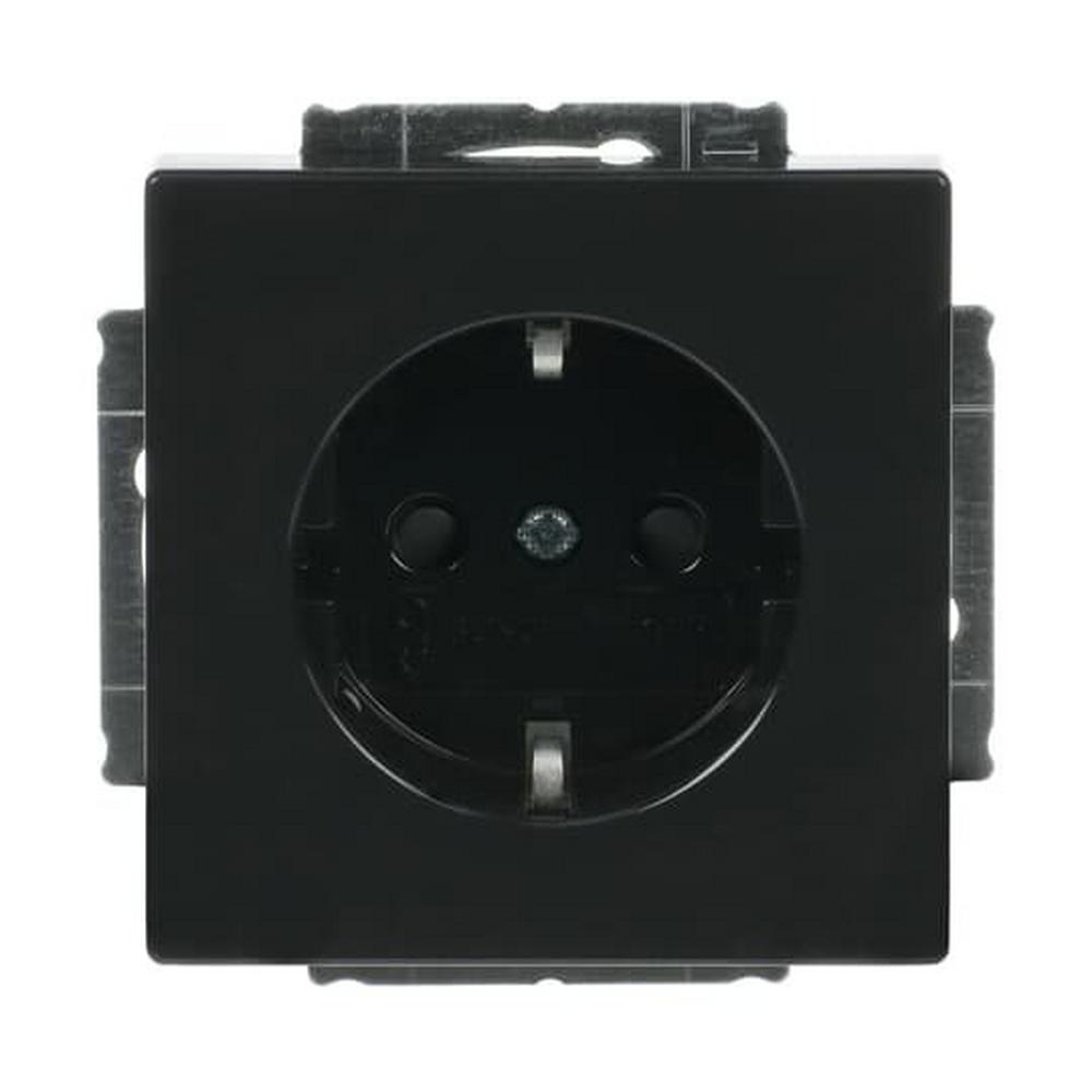 Busch-Jaeger 20 EUCKS-81, SCHUKO® Steckdosen-Einsatz Safety+ anthrazit - Plattform 63