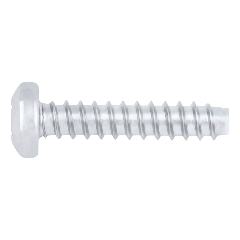 Würth Blechschraube Linsenkopf 5,5x13 mm - Stahl – 5,5x13 mm, Stahl verzinkt, A2K, blau