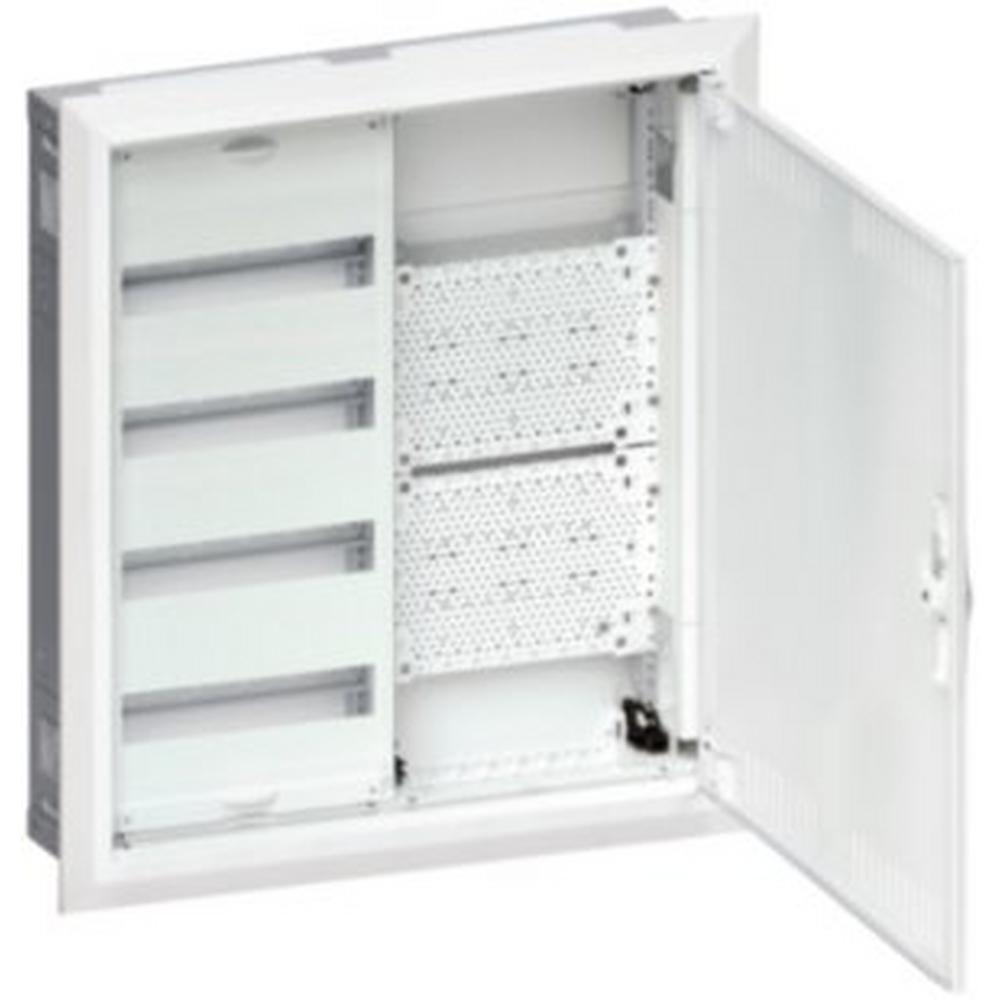 Hager FWU42K1, Feldverteiler UP, IP30, SKII, 48PLE + Multimediafeld, Nischenmaße 657x565x115mm