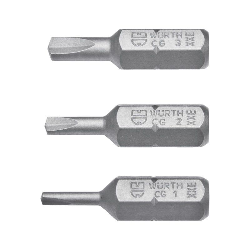 Würth Bit-Sortiment Clutch 3-tlg.