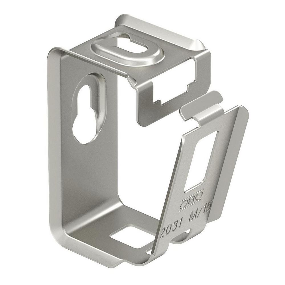 OBO Bettermann 2031 M 15 A2, Grip-Sammelhalterung 15x NYM3x1,5 Edelstahl, rostfrei A2 1.4301 blank, nachbehandelt
