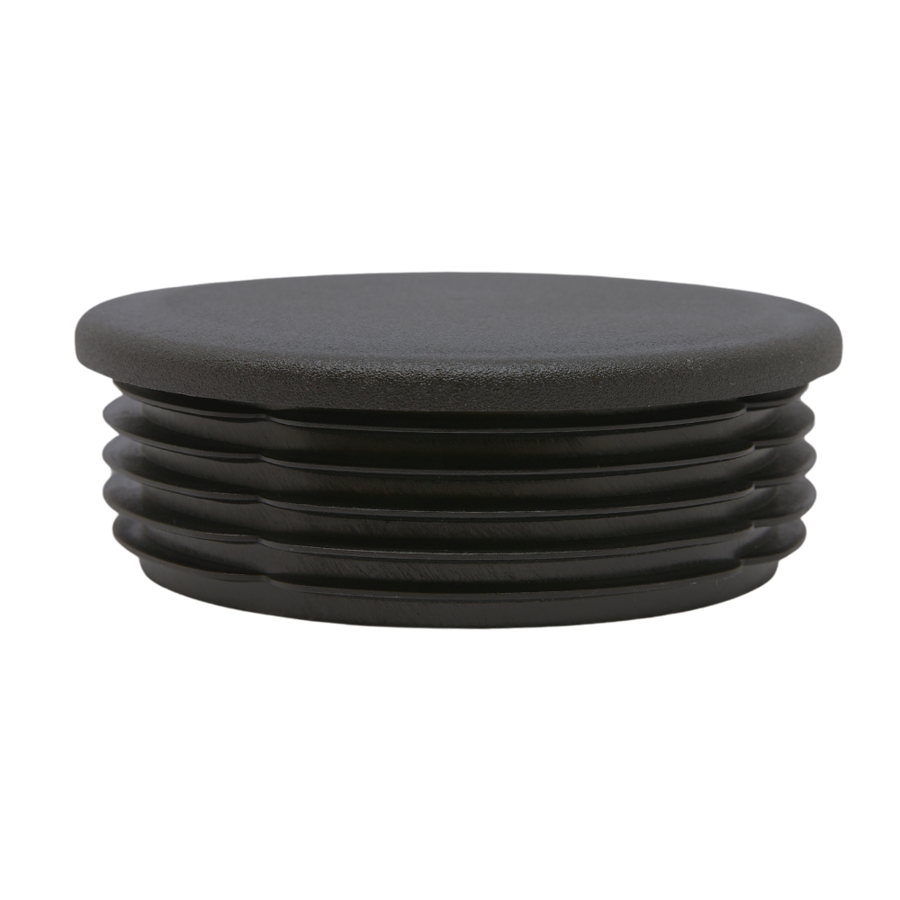 Lamellenstopfen rund 82,6x2-4,5 – PE schwarz