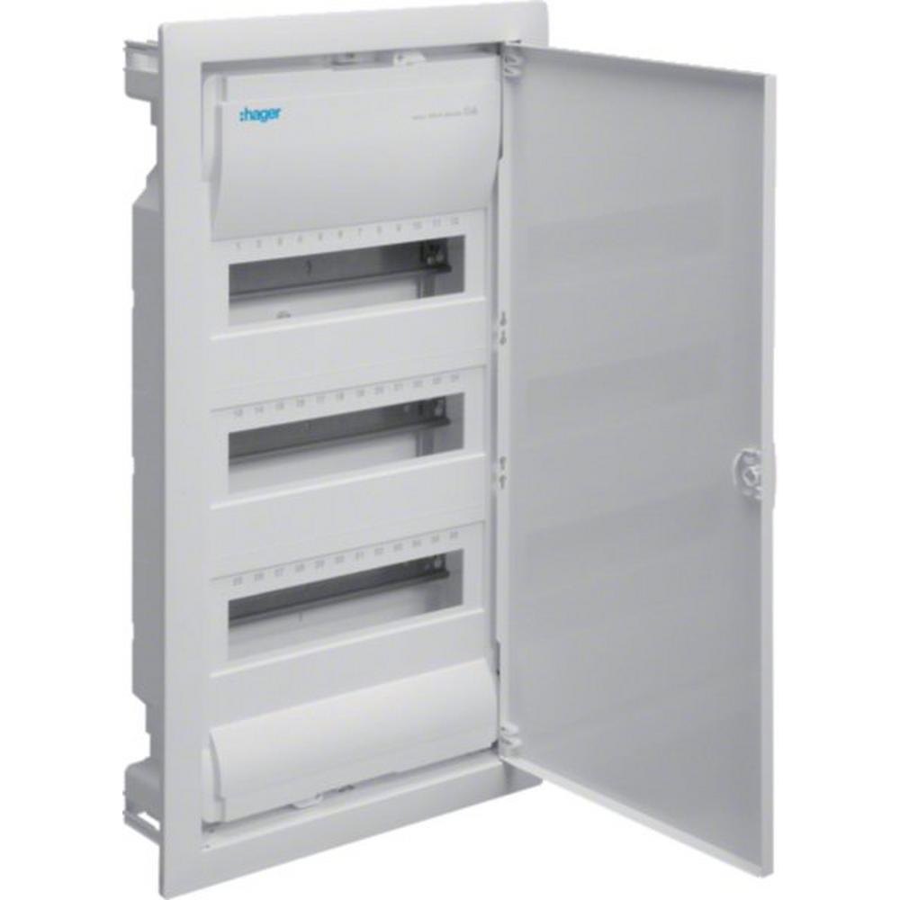 Hager VU36NC, Kleinverteiler volta, Unterputz, 3x12 PLE, IP30, Schutzklasse II, Stahlblechtür