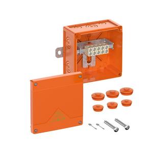 Spelsberg Abzweigkasten, Schutzart IP66, Schlagfestigkeit IK08, Schutzklasse II, Ui 450V AC, Bemessungsisolationsspannung 450V DC (86650401)