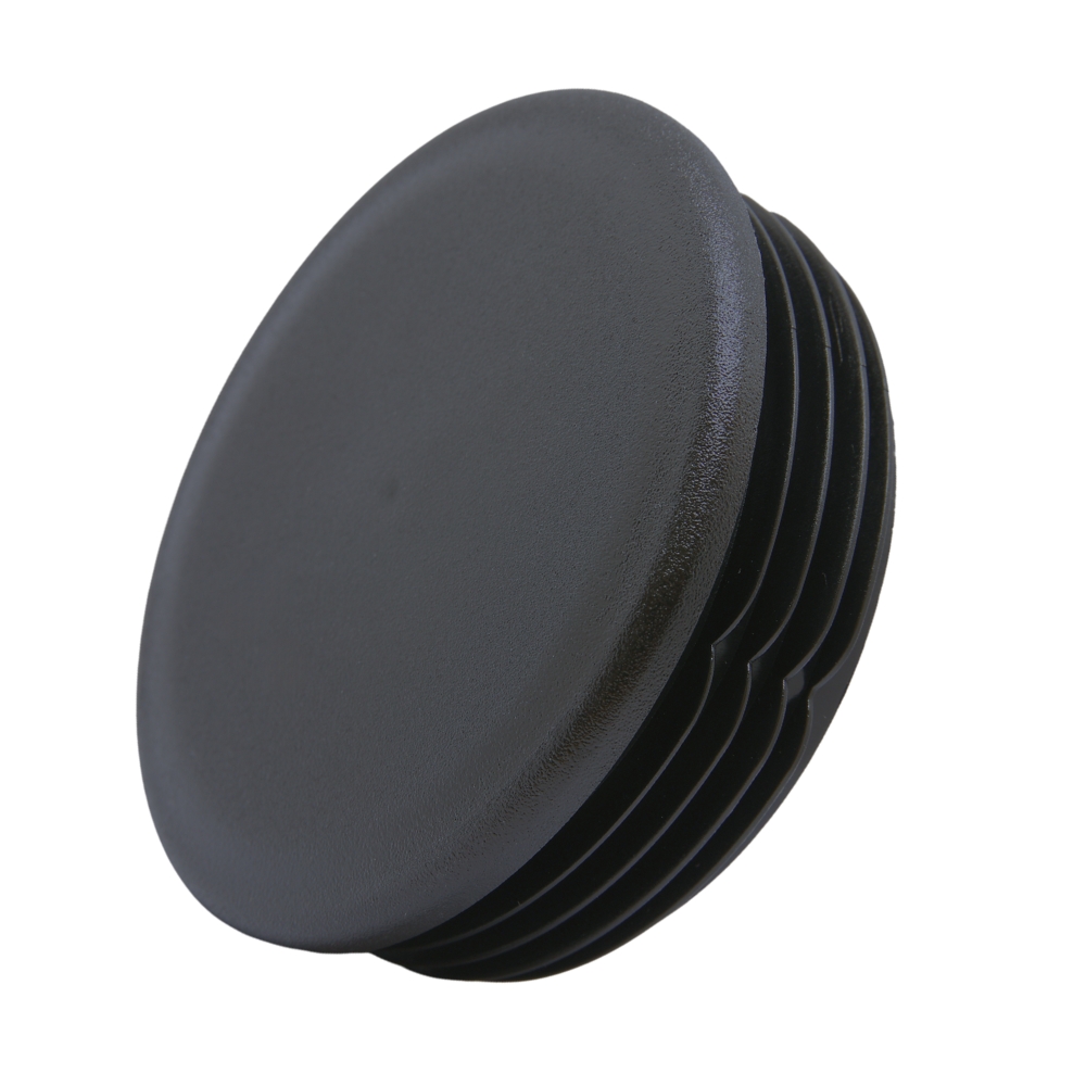 Lamellenstopfen rund 85x1,5-4 – PE schwarz