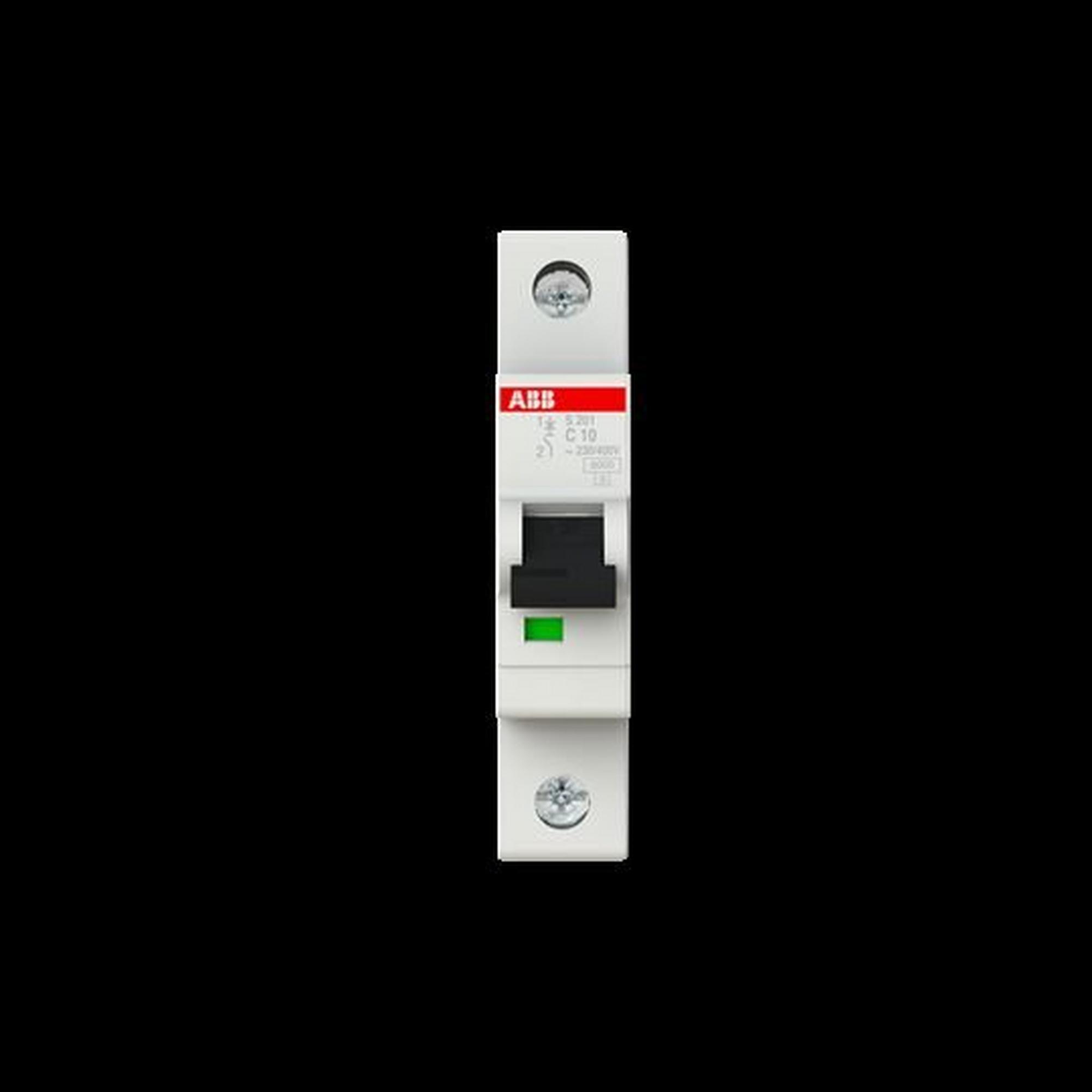 ABB S201-C10, Sicherungsautomat C-Char.,6kA,10A,1P