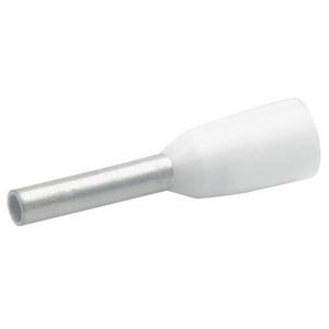 Klauke Isolierte Aderendhülsen nach DIN, , 0,5  mm², Weiß, Länge 10mm, Cu, verzinnt (46910)