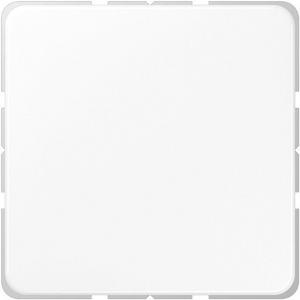 Jung Blind-Abdeckung (gerastet), Thermoplast, Serie CD, alpinweiß (CD594-0WW)