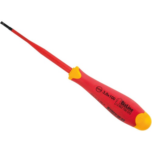 BizLine Schlitz-Schraubendreher i-SLIM 1000V isoliert 3 x 100 mm Premium
