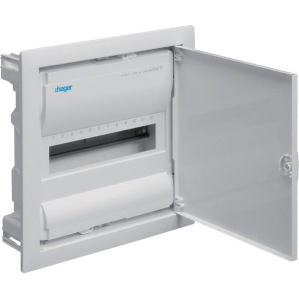 Hager VU12NC, Kleinverteiler volta, Unterputz, 1x12 PLE, IP30, Schutzklasse II, Stahlblechtür