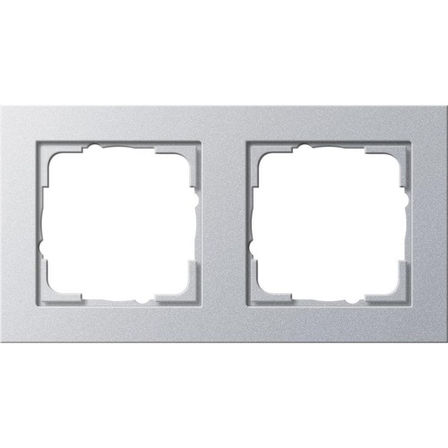 Gira Abdeckrahmen 2f Gira E2 F Alu