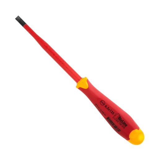 BizLine Schlitz-Schraubendreher i-SLIM 1000 V isoliert 6.5 x 125 mm Premium