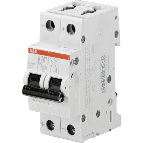 ABB Sicherungsautomat C-Char., 10 kA, 4 A, 2P (2CDS272061R0044)