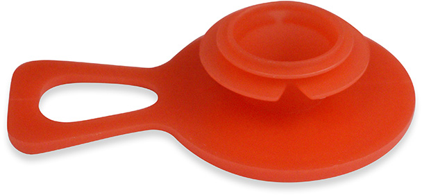 Ezeplugs M10 / M12 – Laschenstopfen LDPE rot