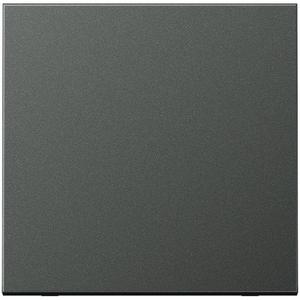 Jung Wippe 1fach, Aluminium lackiert, Serie LS, anthrazit (AL2990AN)