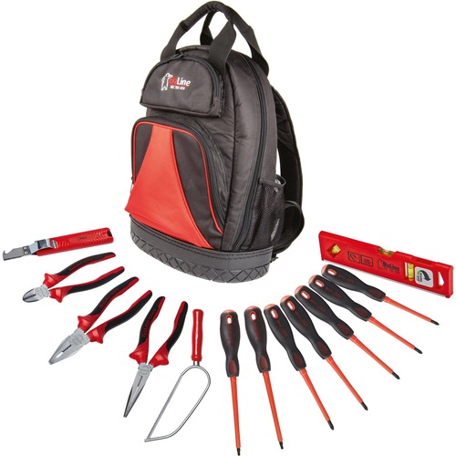 BizLine Werkzeugrucksack mit 13 Werkzeugen