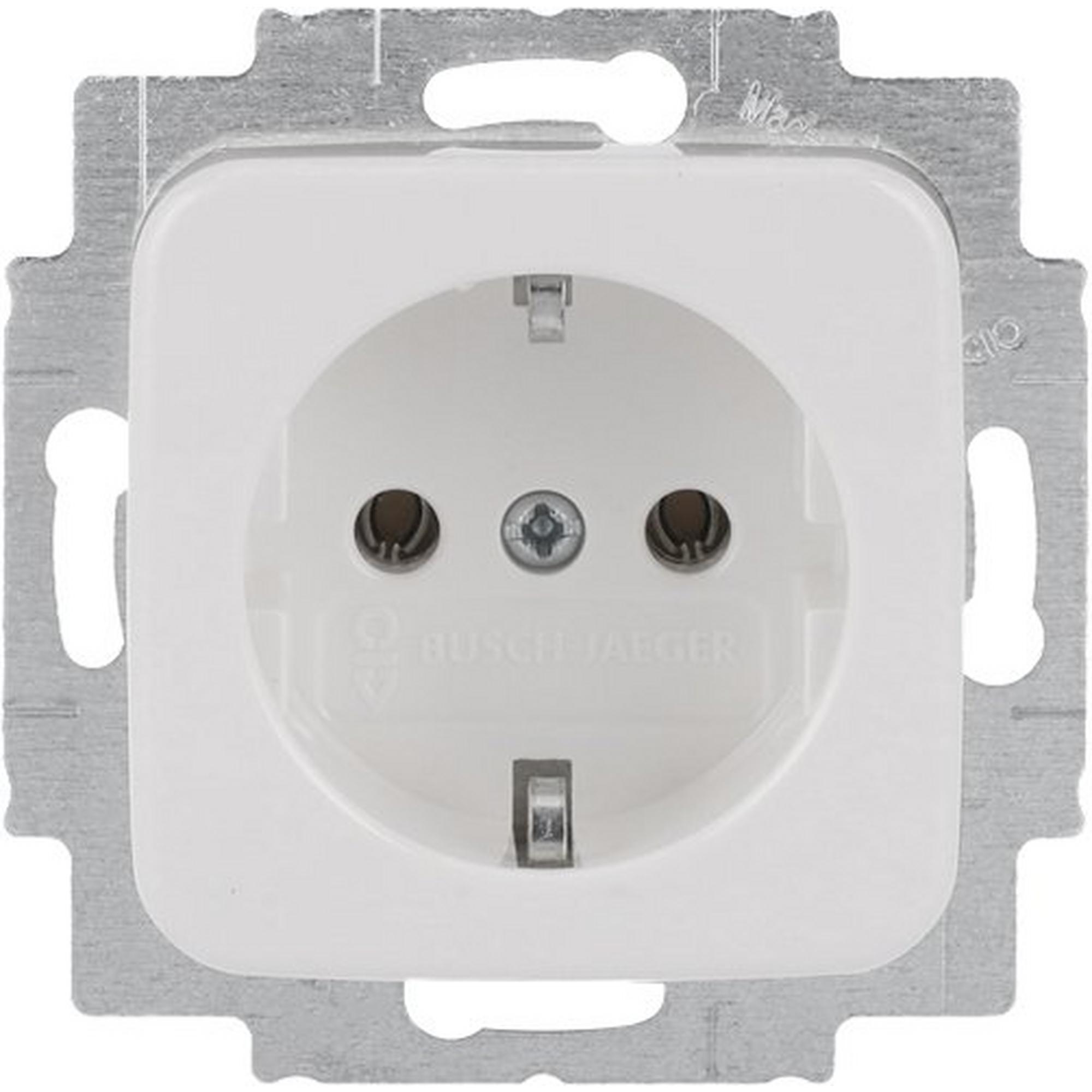 Busch-Jaeger 20 EUC-214, SCHUKO® Steckdosen-Einsatz alpinweiß - Reflex SI Reflex SI/SI Linear