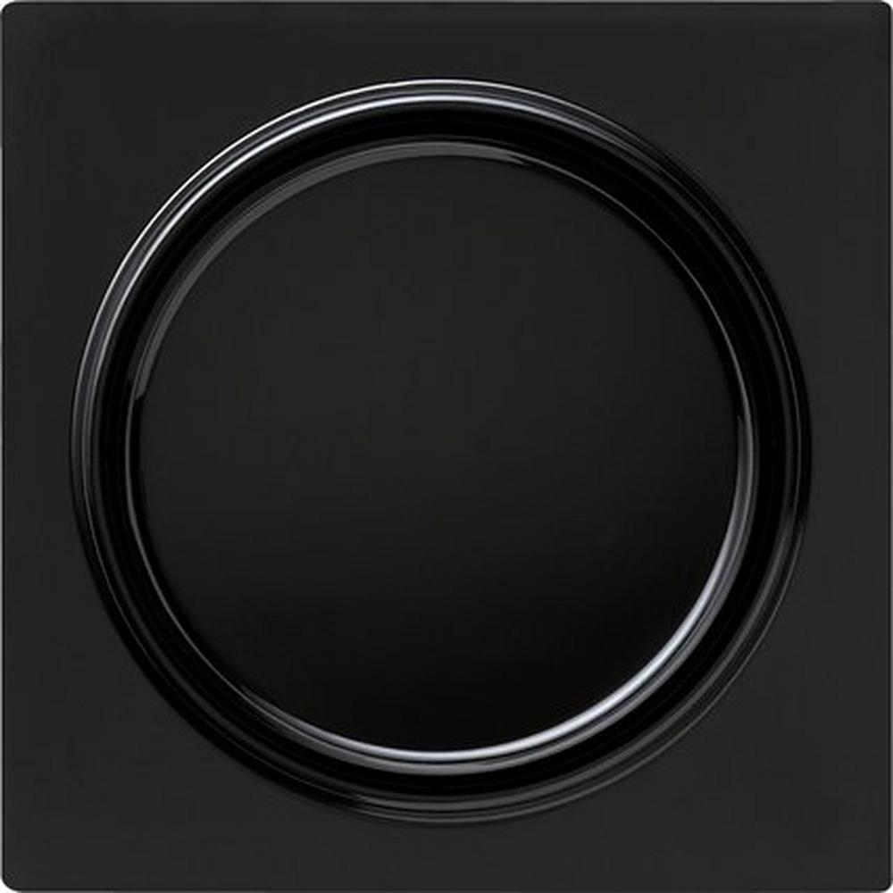 Gira 012647, Tastschalter AusWe Abd. S-Color Schwarz