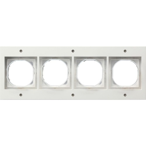 Gira Abdeckrahmen 4f Gira TX_44 (WG UP) Reinweiß