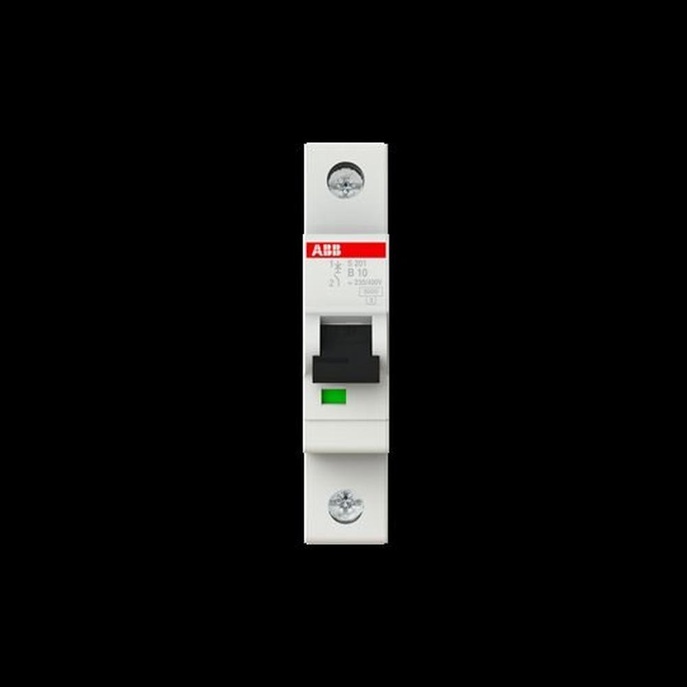 ABB S201-B10, Sicherungsautomat B-Char., 6 kA, 10 A, 1P