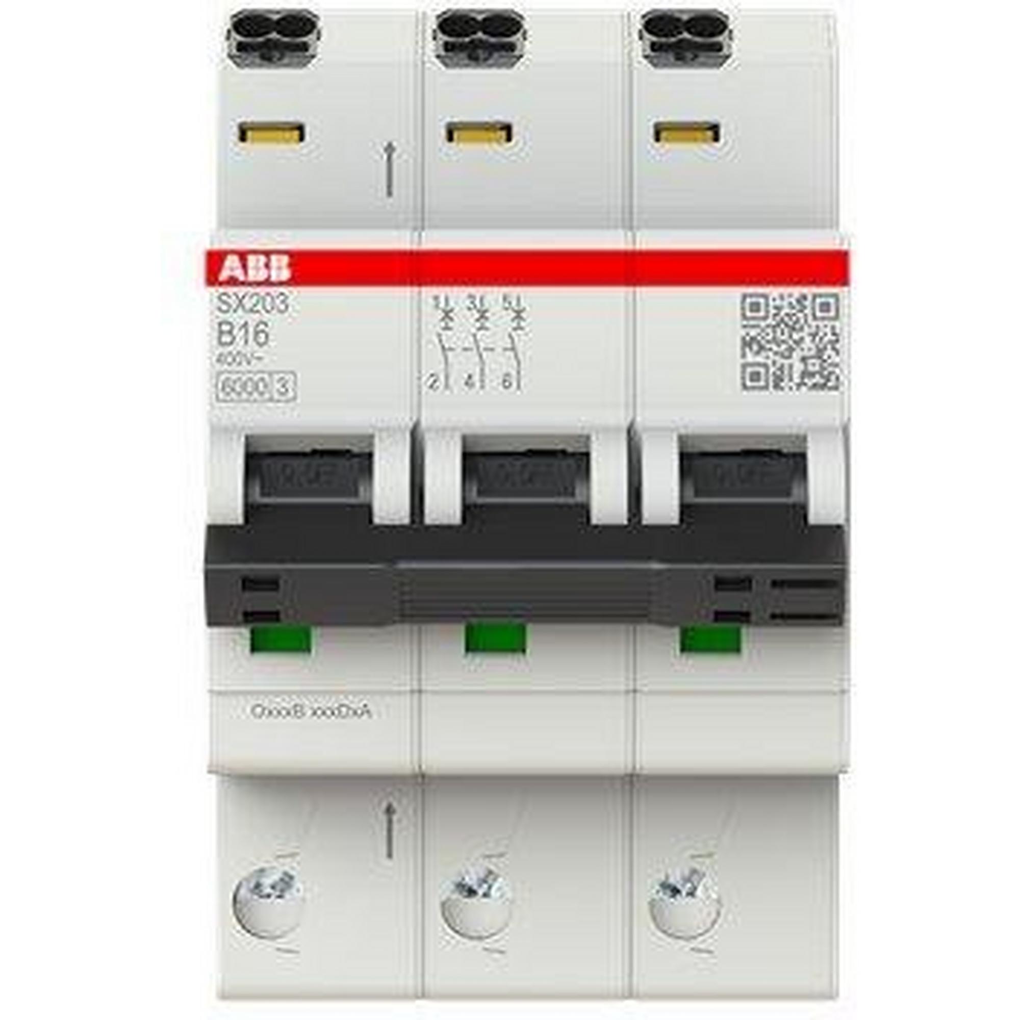 ABB 2CDS253003R0165 Sicherungsautomat 3P 16 A