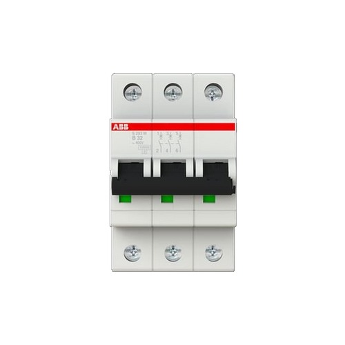 ABB Sicherungsautomat B-Char., 10 kA, 32 A, 3P (2CDS273001R0325)