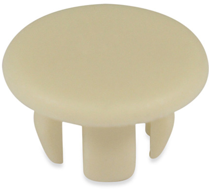 Plattenabdeckstopfen 4,0 – Schnappstopfen PA 6.6 beige