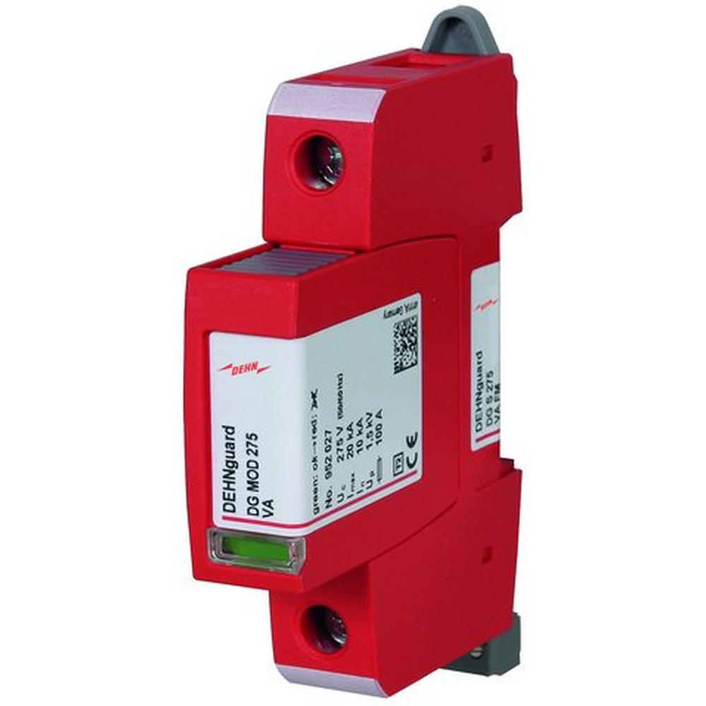 DG S 275 VA FM, Überspannungsableiter Typ 2 DEHNguard S 1-polig Uc 275V AC mit Fernmeldekontakt