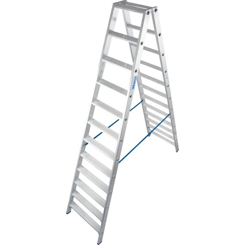 Krause STABILO Stufen-DoppelLeiter 2x12 Stufen