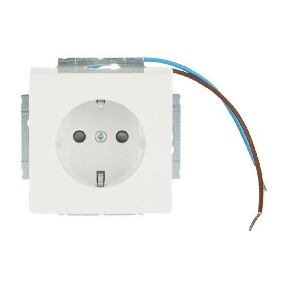 Busch-Jaeger 20 EUCBLI-82, Busch-steplight® SCHUKO® Steckdosen-Einsatz Safety+ mit LED