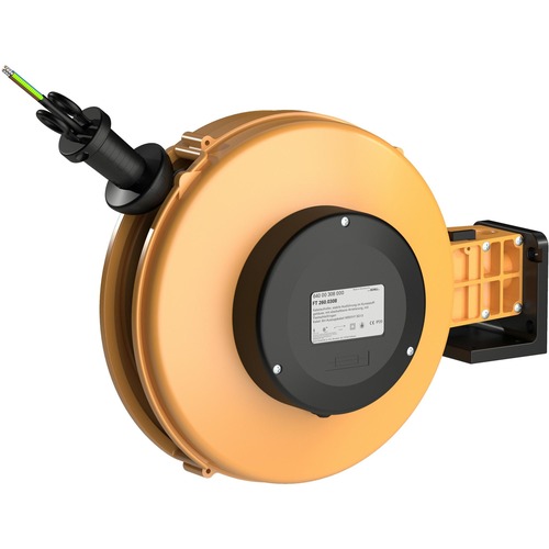 Schill Kunststoff-Kabelaufroller mit Flachschleifringen 8m Kabel H05VV-F 3x1,5