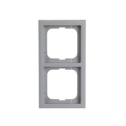 Busch-Jaeger Abdeckrahmen 2-fach alusilber - future® linear