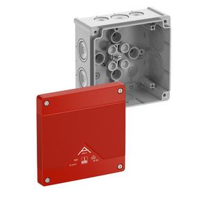 Spelsberg Abzweigkasten, Schutzart IP66, max. Leiterquerschnitt 6², Schlagfestigkeit IK07, Schutzklasse II, Ui 1000V AC, Ui 1000V DC (80670001)