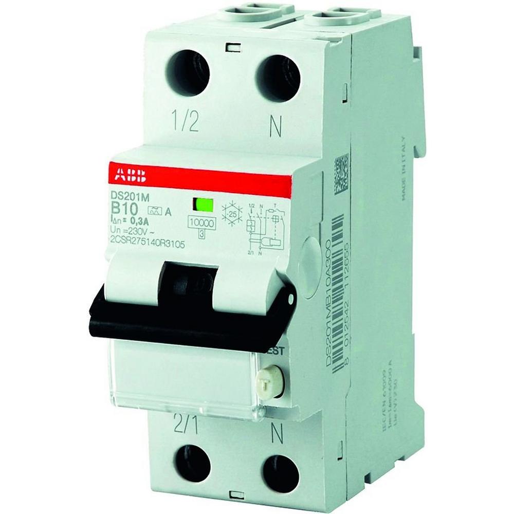 DS201 B16 A30, FI/LS-Schalter 6kA, 1P+N, Typ A, B 16, 30mA