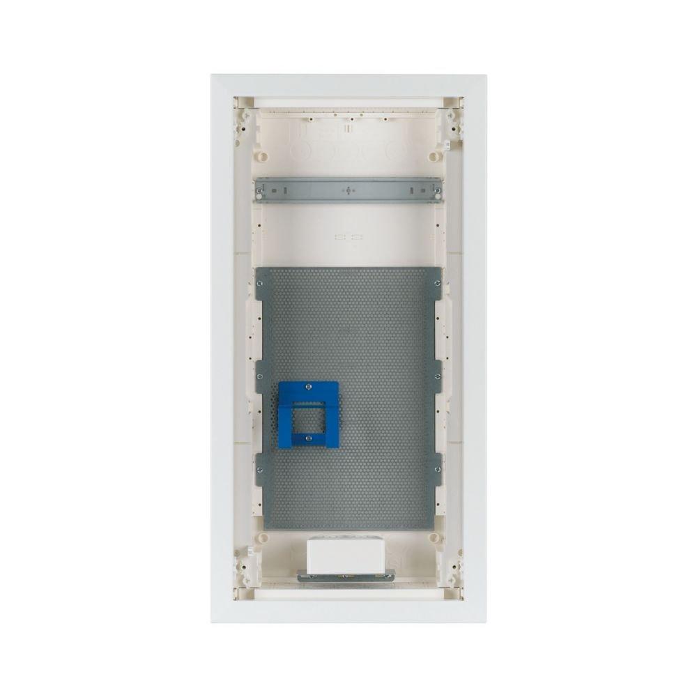Eaton KLV-48UPM-F, Kleinverteiler zur Unterputzmontage, Multimedia, 4-reihig, Stahlblechtür flach