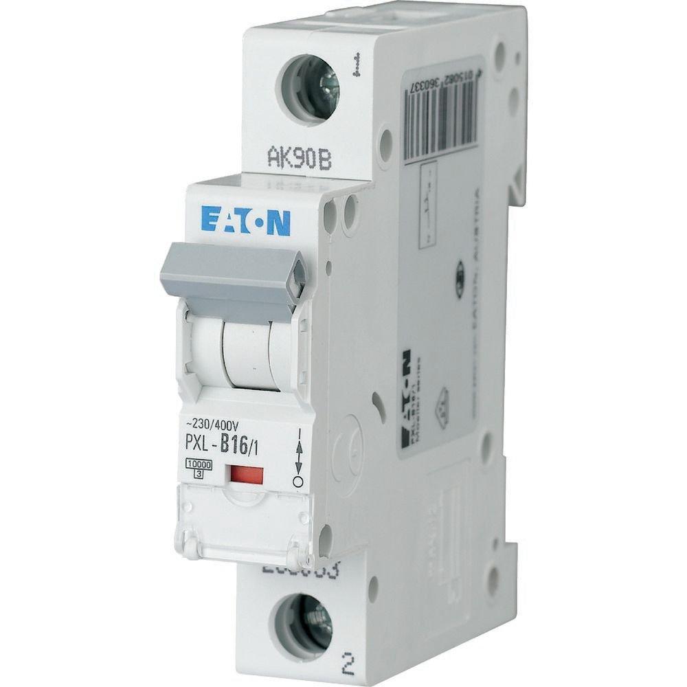 Eaton PXL-B16/1, Leitungsschutzschalter (MCB), 16 A, 1-polig, Charakteristik: B