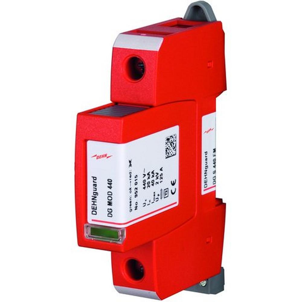 DG S 440 FM, Überspannungsableiter Typ 2 DEHNguard S 1-polig Uc 440V AC mit Fernmeldekontakt