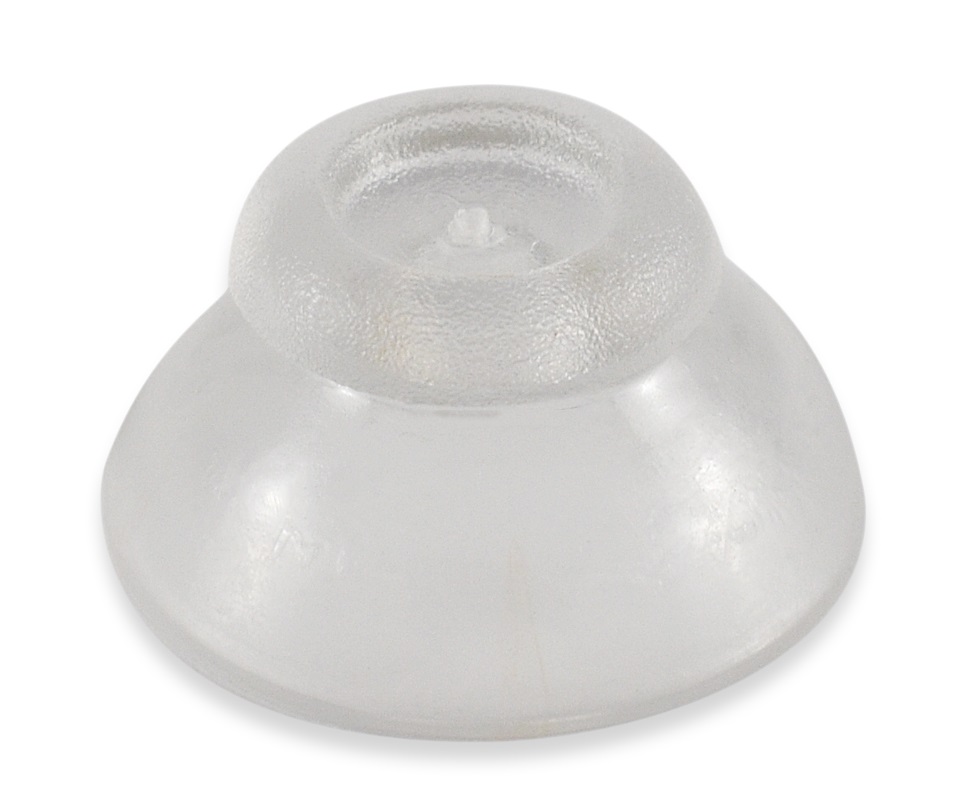 Haftsauger 20 mm – Saugnapf Weich-PVC natur