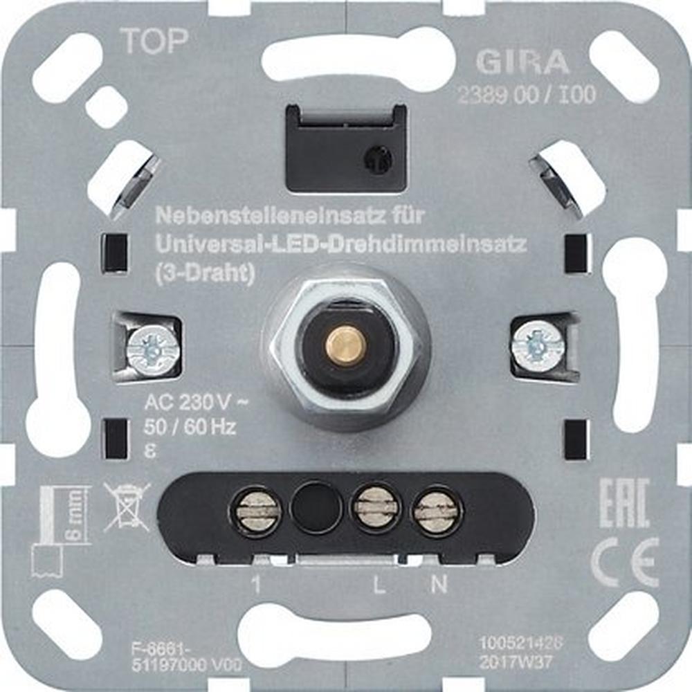 Gira 238900, S3000 Dreh-Nebenst.eins. 3-Dr Einsatz