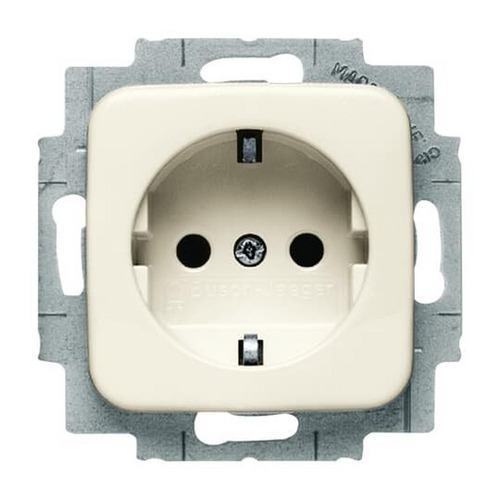 Busch-Jaeger SCHUKO® Steckdosen-Einsatz Safety+ weiß - Busch-Duro 2000® SI