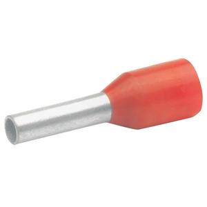 Klauke Isolierte Aderendhülsen nach DIN, , 1  mm², Rot, Länge 10mm, Cu, verzinnt (47110)