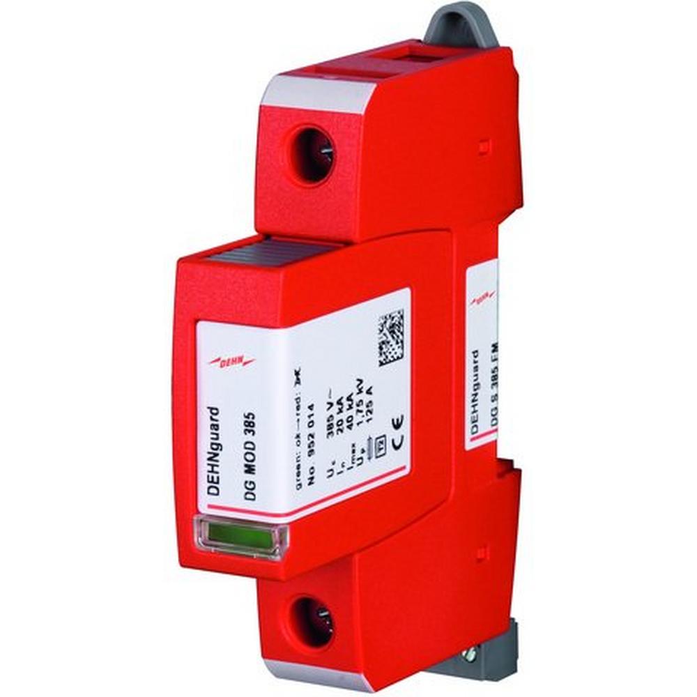 DG S 385 FM, Überspannungsableiter Typ 2 DEHNguard S 1-polig Uc 385V AC mit Fernmeldekontakt