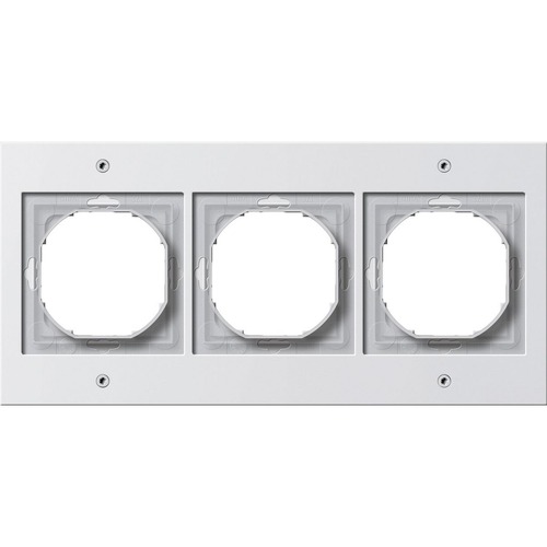 Gira Abdeckrahmen 3f Gira TX_44 (WG UP) Reinweiß