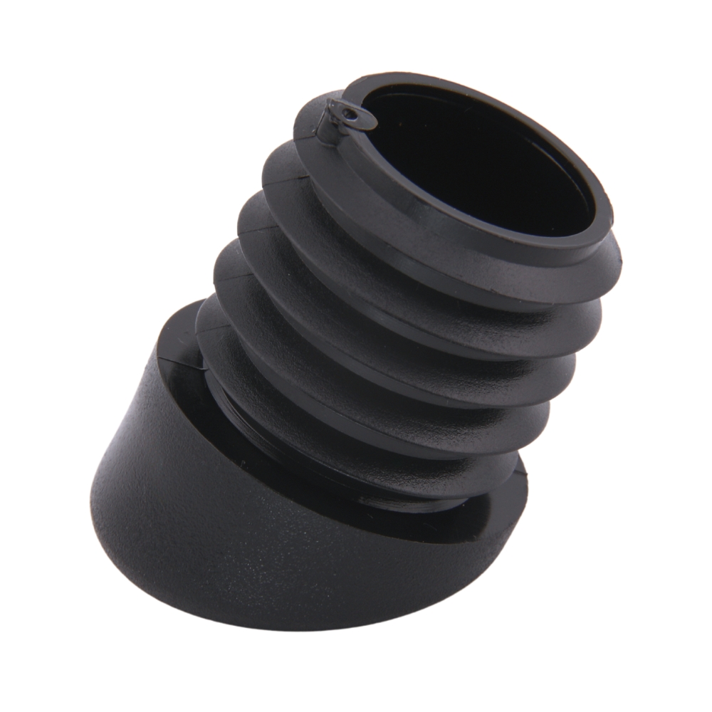 Lamellenstopfen schräg, rund 16x2-2,5 – PE schwarz, Winkel 6°